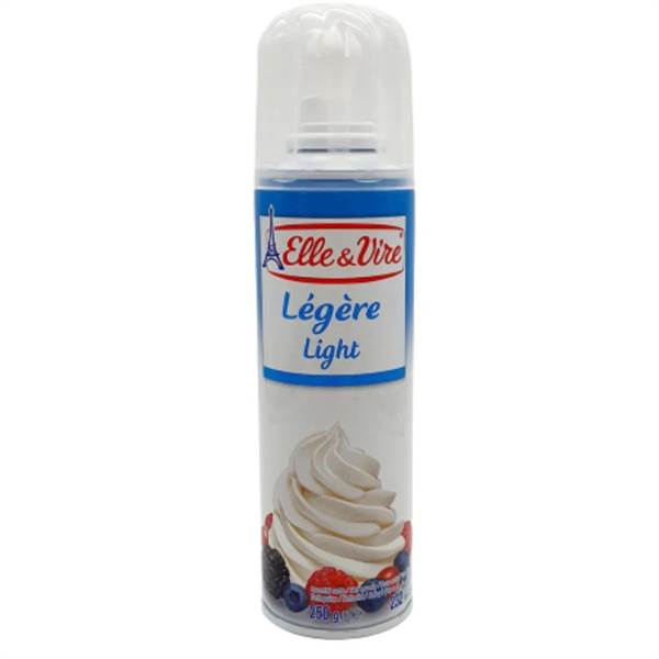Elle and Vire Light Whipped Cream Imported